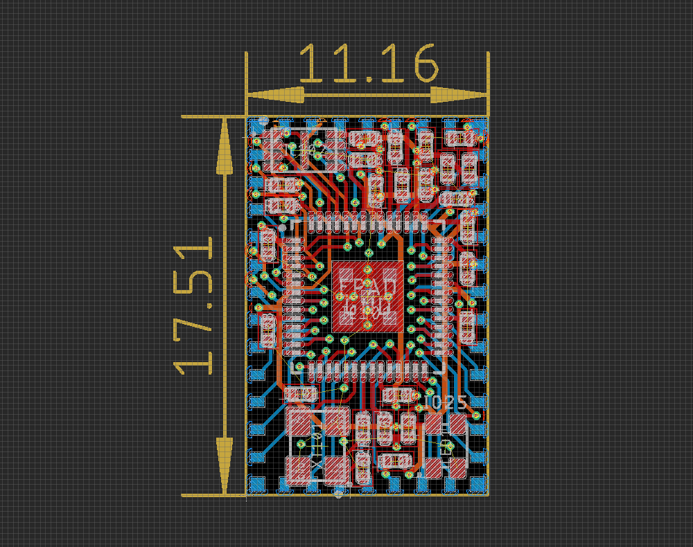 screenshot of a smaller module design
