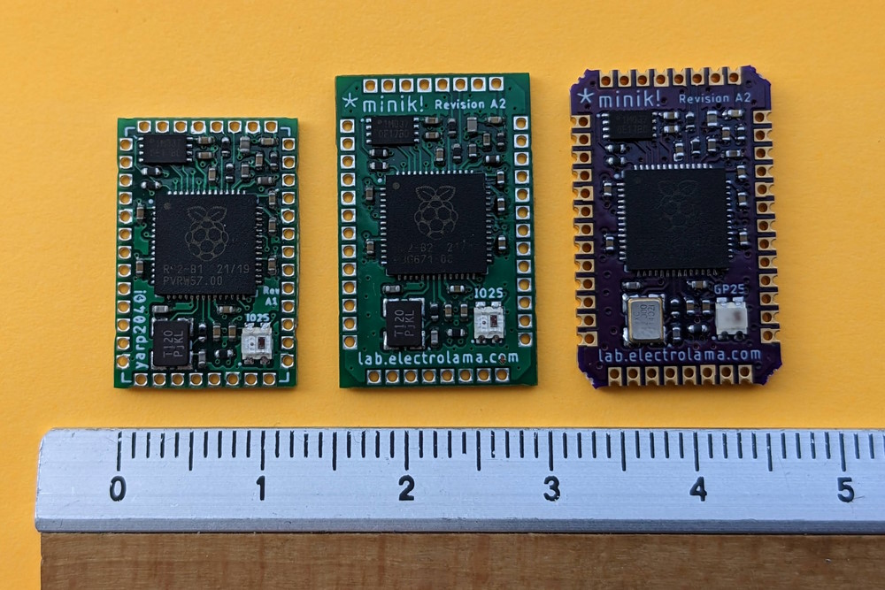 the older and smaller version of the minik module
