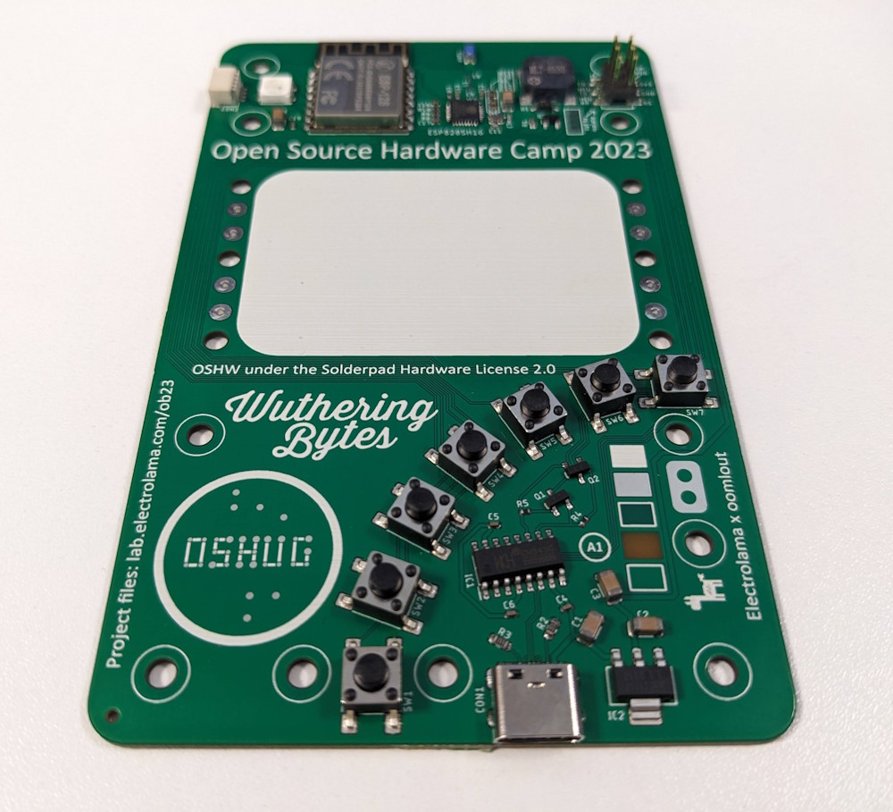 OSHCamp 2023 Badge